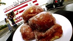 Malasadas With Haupia Filling