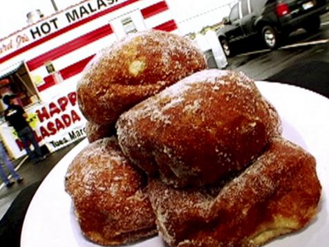 Malasadas With Haupia Filling