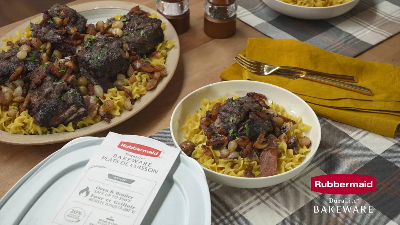 Short Ribs with Egg Noodles