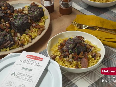 Short Ribs with Egg Noodles