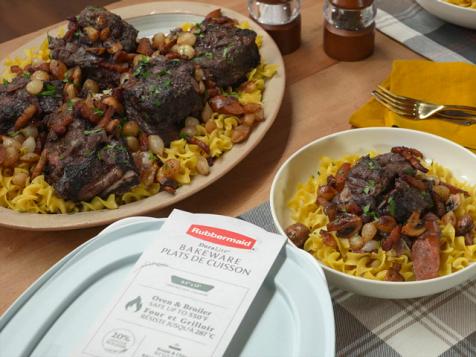 Short Ribs with Egg Noodles