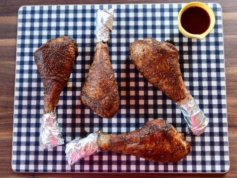 County Fair Turkey Legs with Sweet and Spicy BBQ Sauce