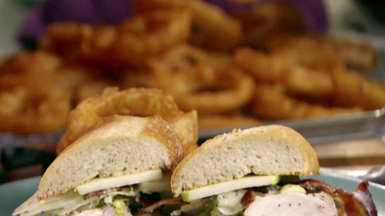 Alex's Layered Turkey Sandwich