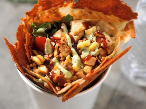 BBQ Chicken Crepe at Gabino's Creperie