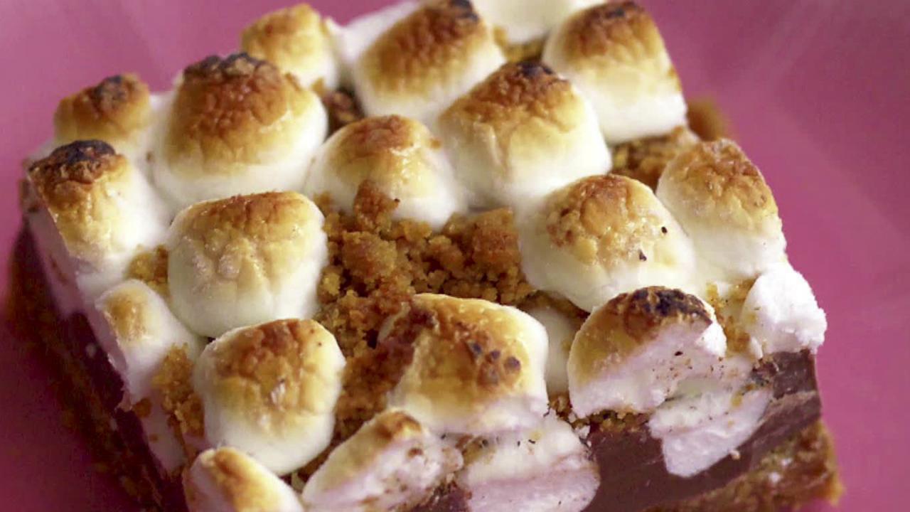 Spicy Smoky S'Mores Bars