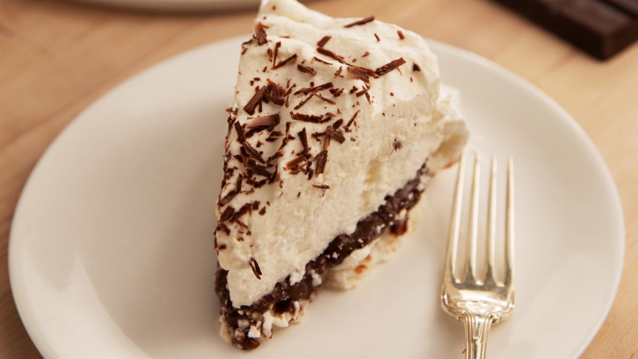 Chocolate Pecan Meringue Torte