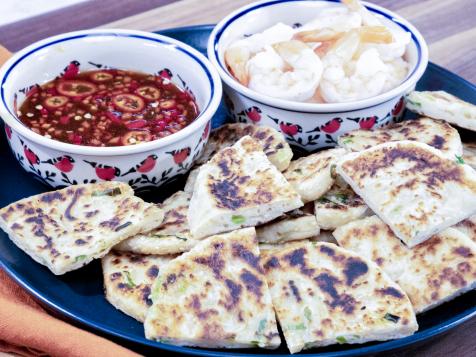 Sesame-Scallion Flatbread