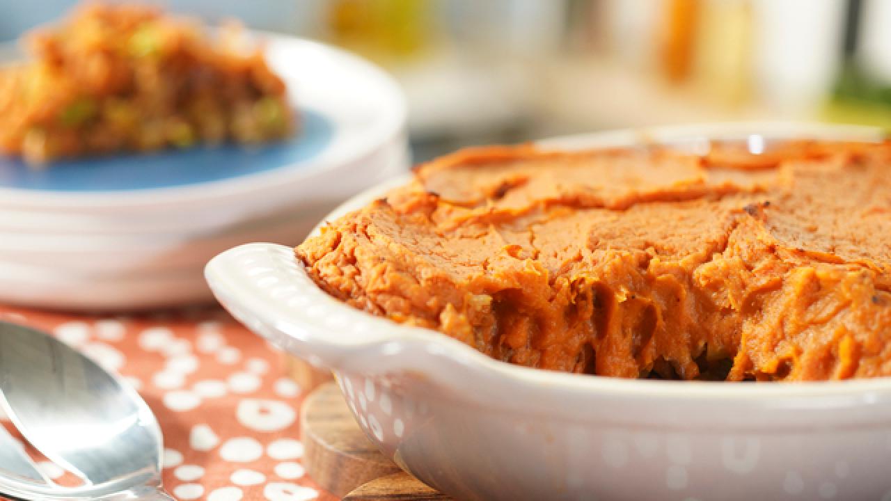 Sweet Potato and Turkey Shepherd's Pie