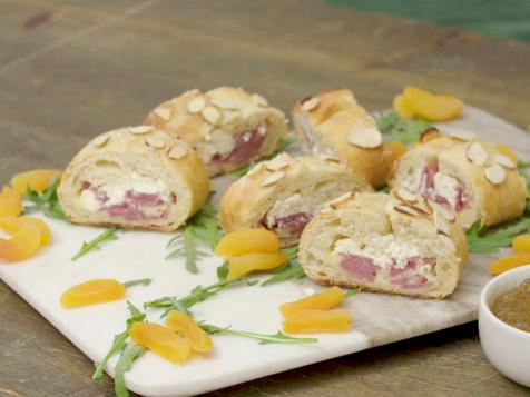 Dublin Cheeseboard-Stuffed Appetizer Bread