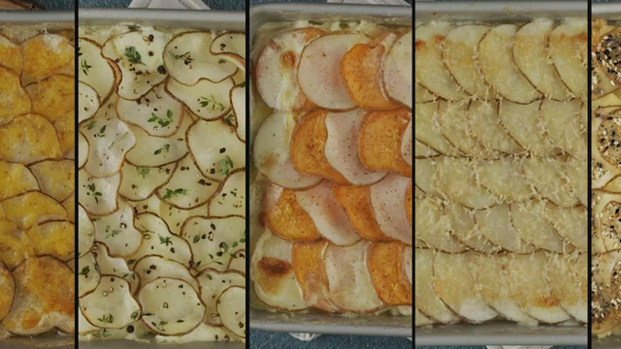 5 Scalloped Potato Patterns