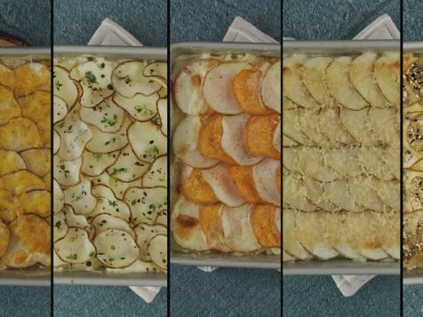 5 Scalloped Potato Patterns