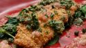 Fluke Milanese with Salsa Verde and Spinach