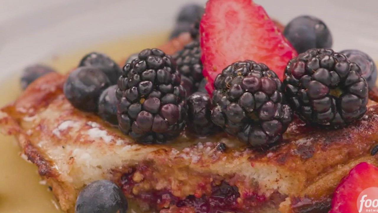 Campfire PB and J French Toast