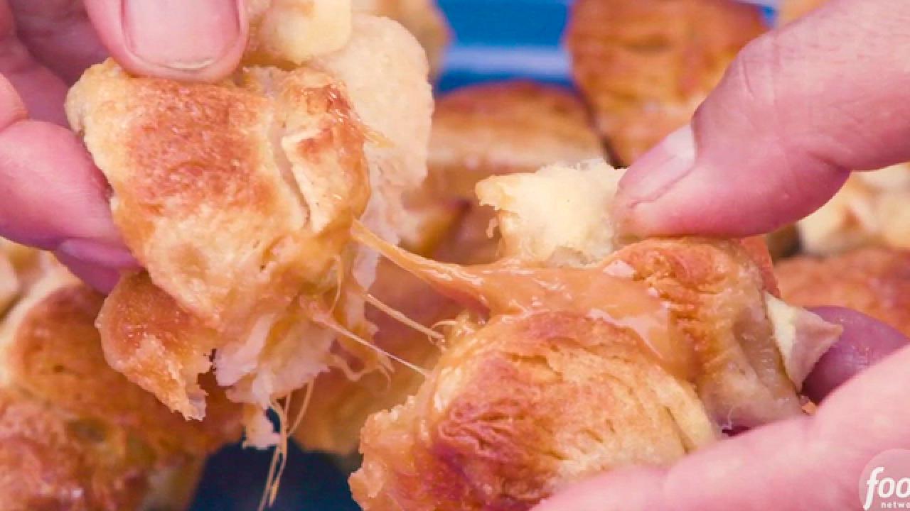 Grilled Caramel Apple Tarts