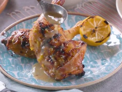 Grilled Lemon Chicken Legs
