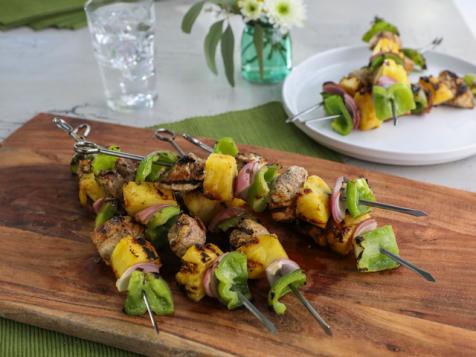 Jamaican Grilled Jerk Chicken Skewers