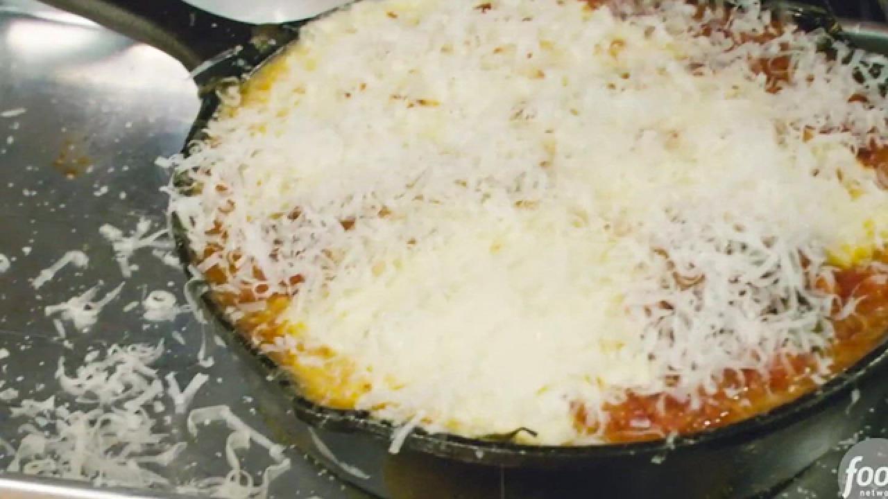 Chicken Parmesan and Spaghetti