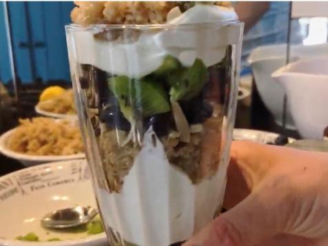 Blueberry Kiwi Quinoa Parfait