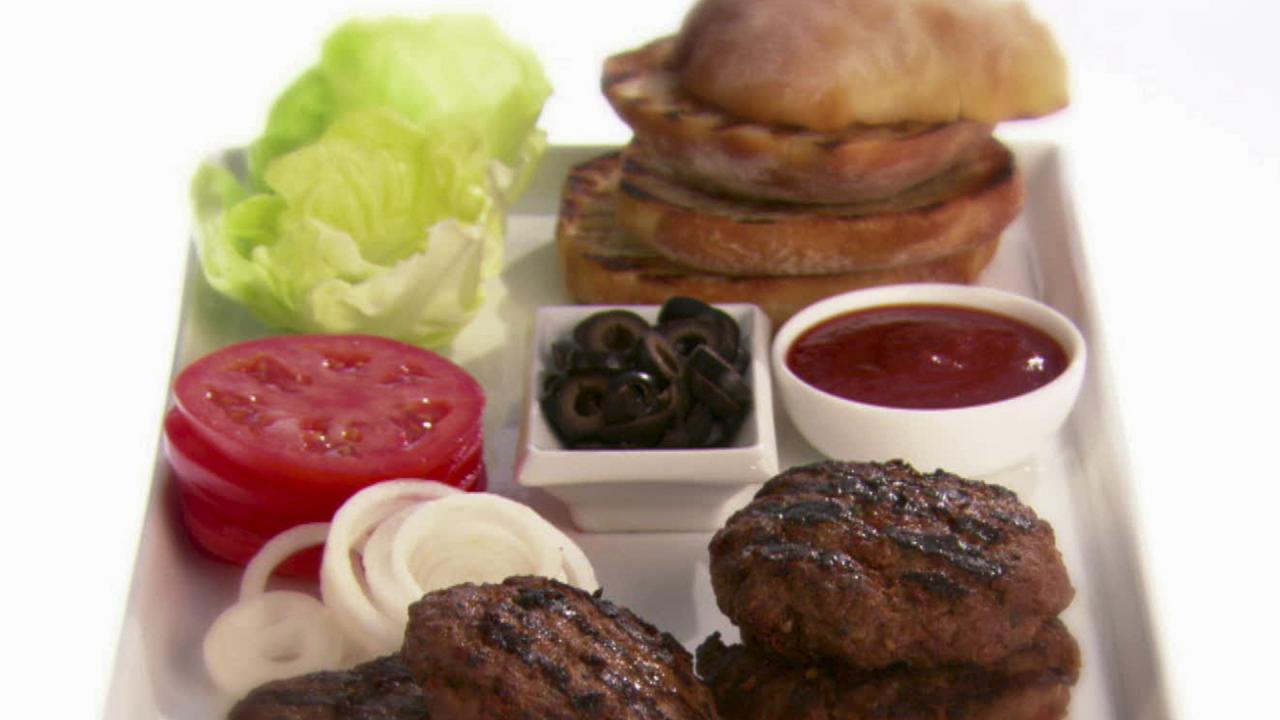 Giada's Burgers a la Pizzaiola