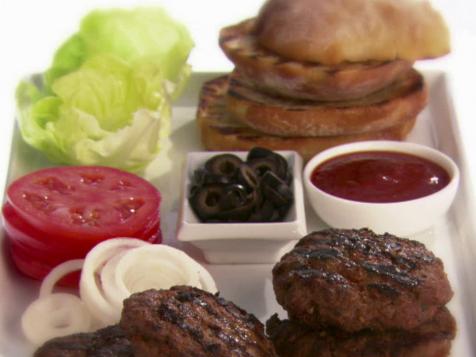 Giada's Burgers a la Pizzaiola