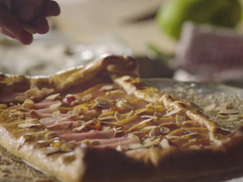 Rustic Pear and Almond Tart