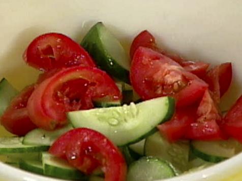 Tomato, Onion and Cucumber Salad