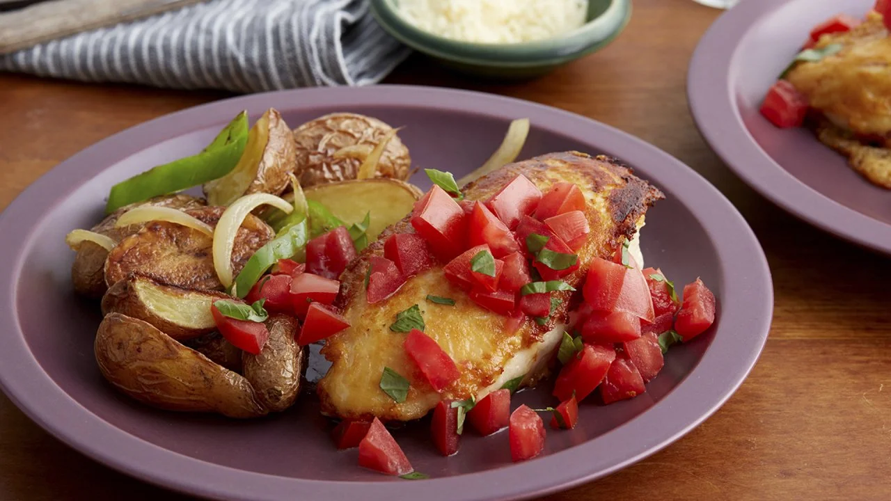 Parmesan-Crusted Chicken