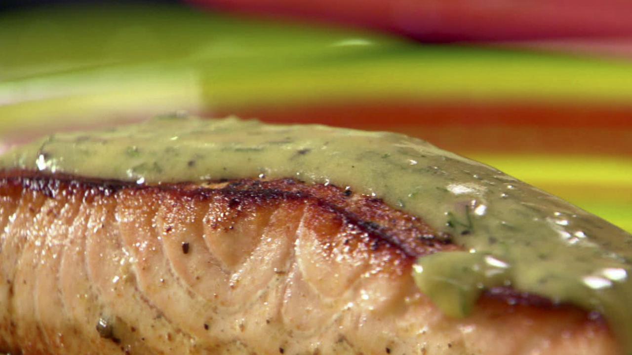 Rachael's Salmon in Dill Sauce