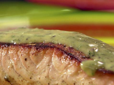 Rachael's Salmon in Dill Sauce