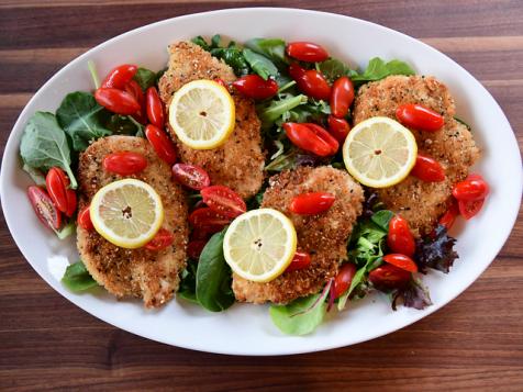 Crispy Everything Chicken Cutlets