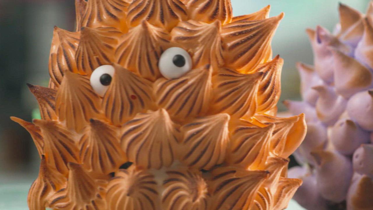 Meringue Monster Cupcakes