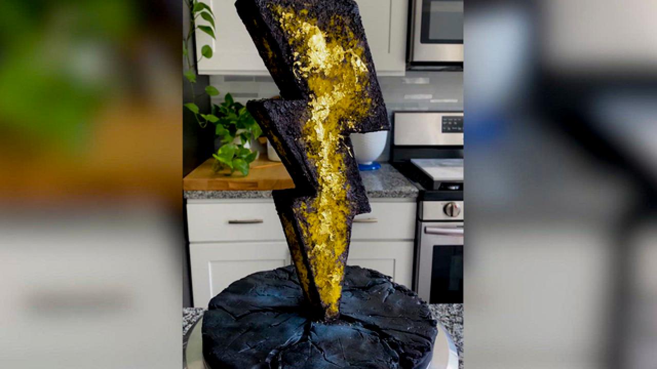 Black Adam Cake