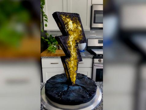 Black Adam Cake