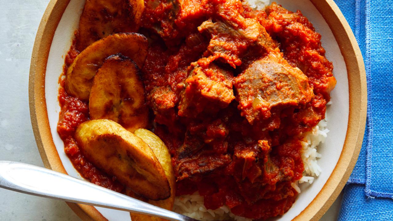 West African Goat Meat Stew