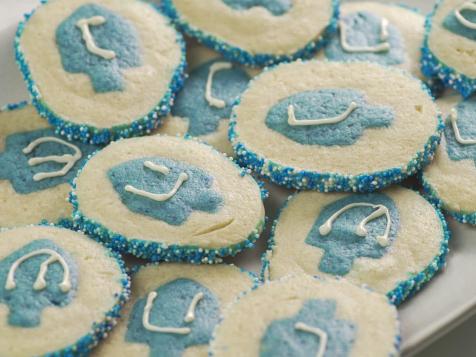 Slice-and-Bake Dreidel Cookies