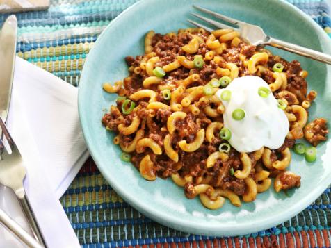 Cheesy Skillet Taco Mac