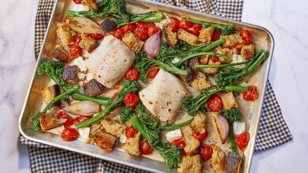 Sheet Pan Cod