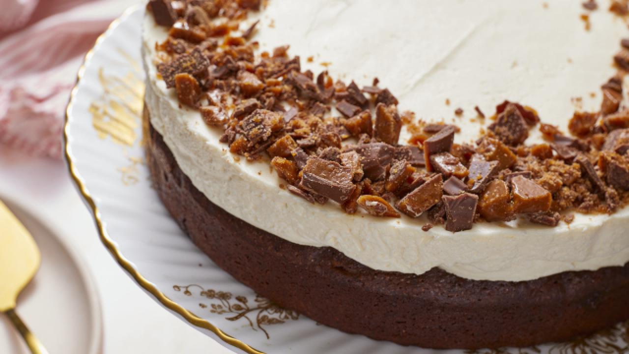 Toffee Brownie Cheesecake