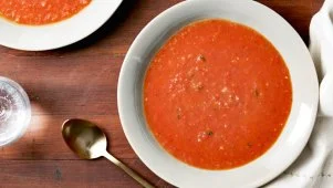 Roasted Tomato Basil Soup