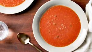 Roasted Tomato Basil Soup