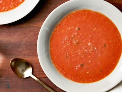 Roasted Tomato Basil Soup