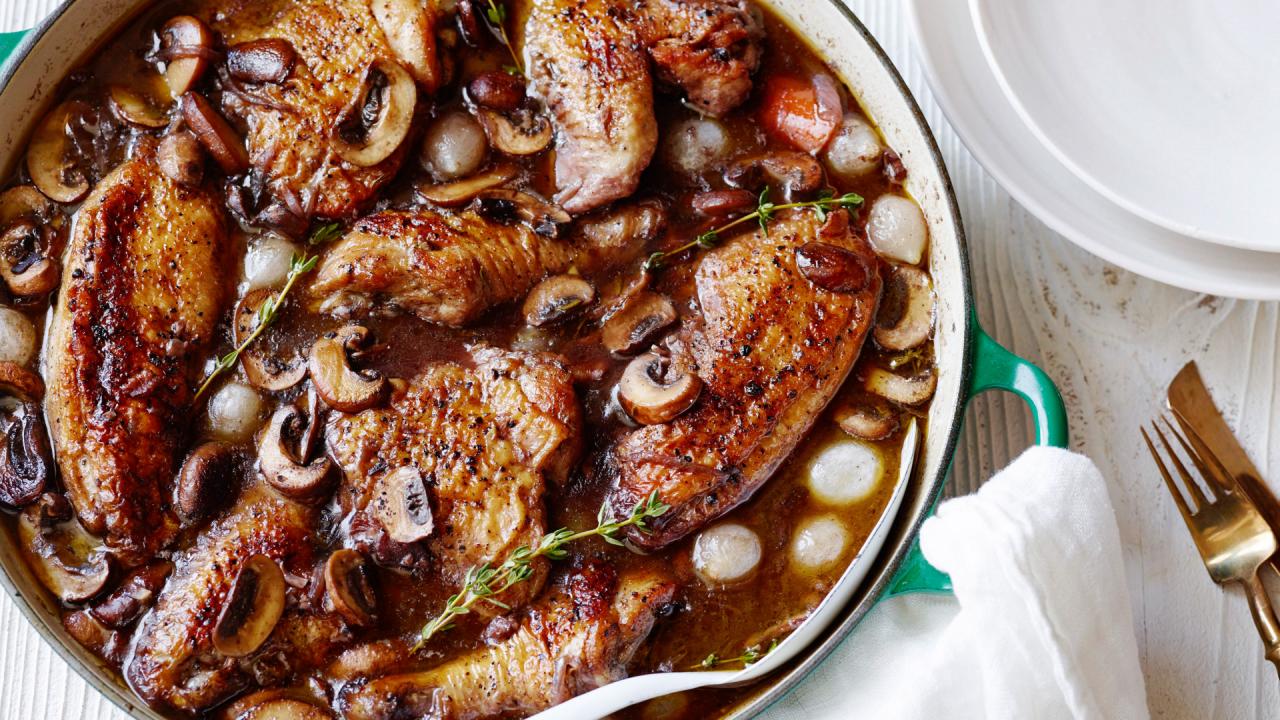 The Barefoot Contessa Makes Coq au Vin