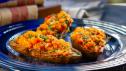 Twice-Baked Potatoes Stuffed with Lobster