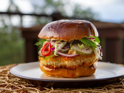 Tiffany's Fried Chicken Burger