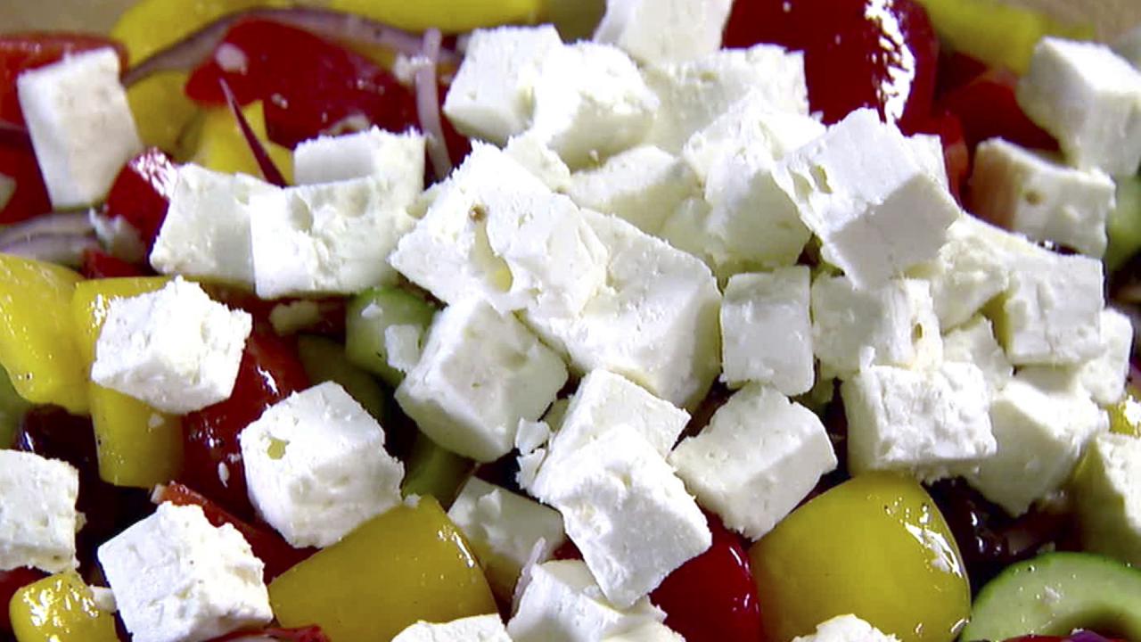 The Barefoot Contessa Makes Her Greek Salad Recipe