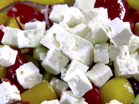 The Barefoot Contessa Makes Her Greek Salad Recipe