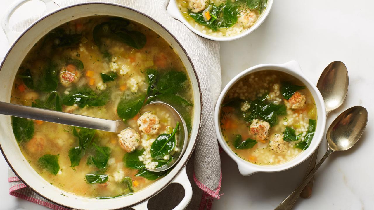 Ina's Italian Wedding Soup