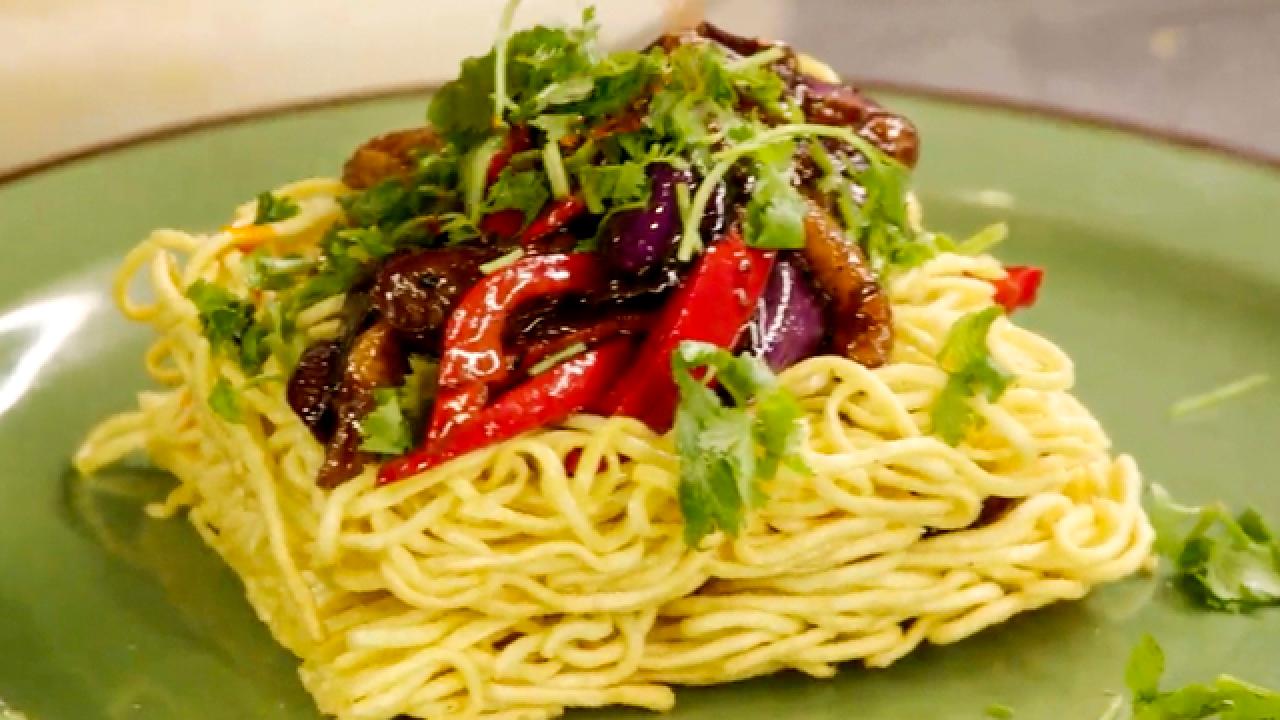 Kathy's Sichuan Eggplant