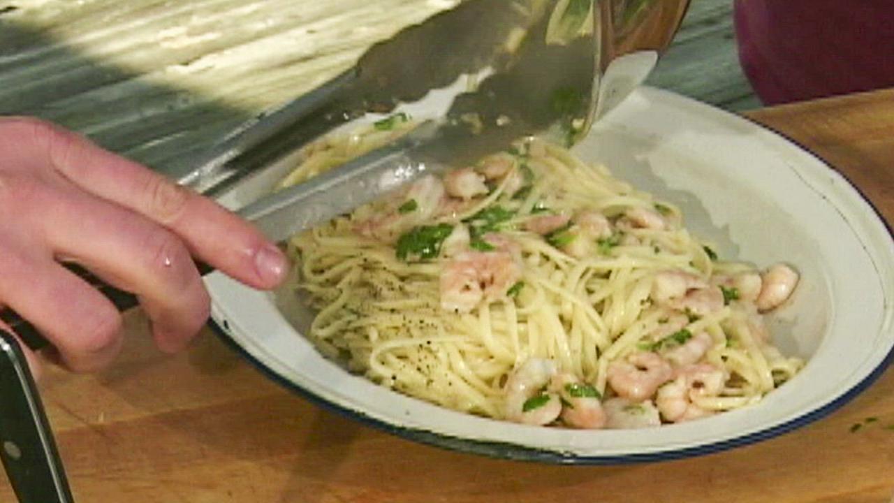 Tyler's Shrimp Scampi Linguini