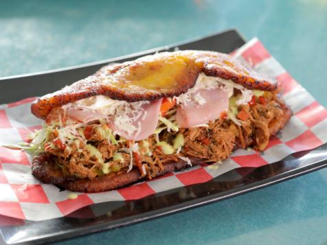 Patacon Beef Sandwich